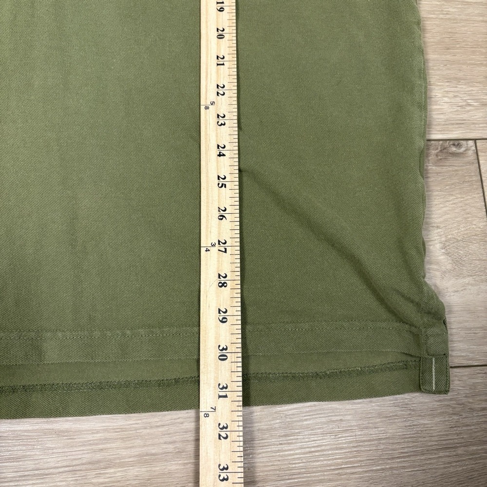 Eddie Bauer Shirt Mens XL Tall Green‎ Short Sleeve Outdoor Classic Polo - Picture 3 of 8